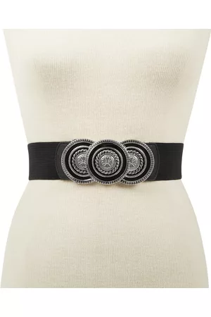 I.N.C. International Concepts Round-Buckle Stretch Belt, Created for Macy