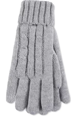 Heat Holders Women's Amelia Solid Cable-Knit Gloves
