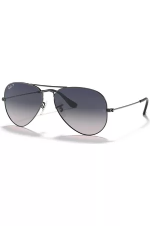 Leased Ray-Ban Polarized Sunglasses, RB3025 Aviator Gradient