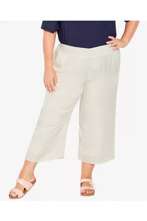 Avenue Women Capris - Plus Size Guacho Pants