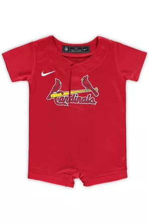 Newborn & Infant Nike Red St. Louis Cardinals Official Jersey Romper 