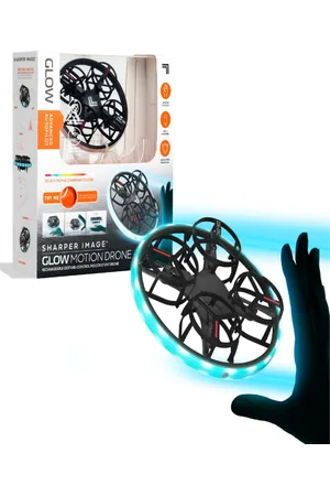 Sharper Image Glow Motion Rechargeable Gesture-Control Indoor Stunt Drone