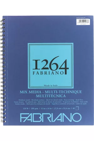 Fabriano Schizzi Sketch Pad, 90 gsm, 5 x 8, 60 Sheets 