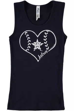 Soft As A Grape Big Girls Houston Astros Cotton Tank Top