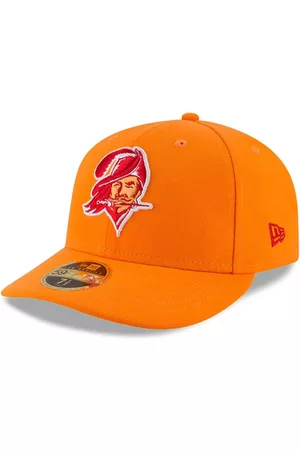 Men's New Era Orange Tampa Bay Buccaneers Omaha Throwback Low Profile 59FIFTY Fitted Hat