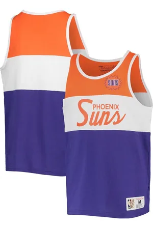 Mitchell & Ness Big Boys Purple, Orange Phoenix Suns Hardwood Classics Special Script Tank Top - Purple, Orange