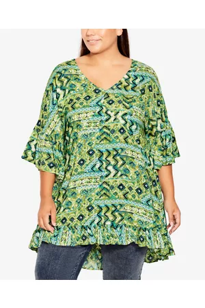 Avenue Plus Size Harper Tunic Top
