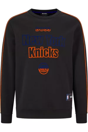 New York Knicks NBA x Hugo Boss Bounce Pullover Hoodie - Black