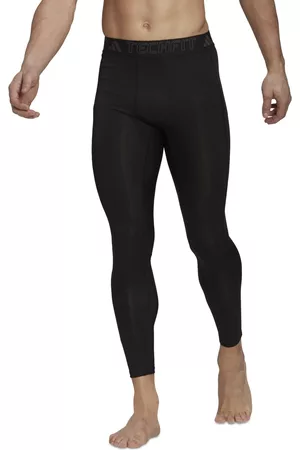 adidas Men Sports Leggings - Men's Techfit Performance Training Long Tights