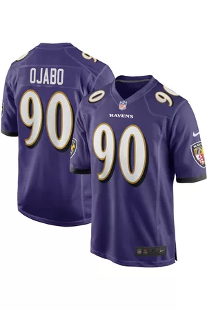 Nike Men's David Ojabo Purple Baltimore Ravens 2022 Nfl Draft Pick Player Game Jersey