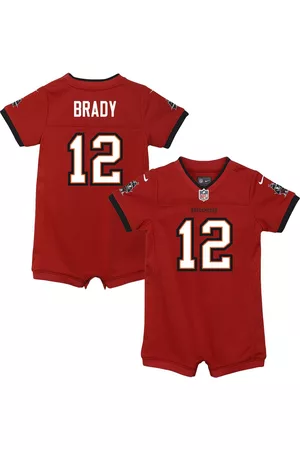 Tom Brady Tampa Bay Buccaneers Nike Newborn & Infant Game Romper Jersey -  Red