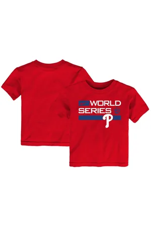 Philadelphia Phillies Nike Youth 2022 World Series Authentic Collection  Dugout T-Shirt - Red