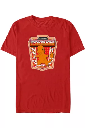 Fifth Sun Men's Charmander Badge Short Sleeve T-shirt