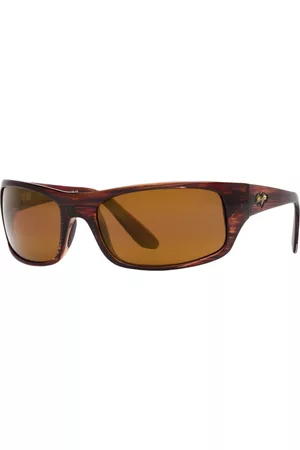 Maui Jim Peahi Polarized Sunglasses , 202 - Brown/Brown