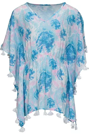 Snapper Rock Toddler Child Girls Sky Dye Batwing Cover Up