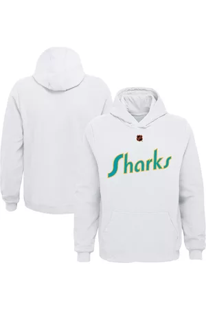 Outerstuff Big Boys San Jose Sharks Special Edition 2.0 Primary Logo Fleece Pullover Hoodie