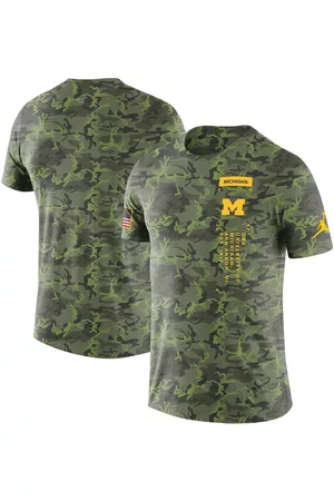 Jordan Men's Michigan Wolverines Military-Inspired T-shirt