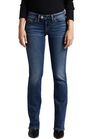 Silver Jeans Co. Women Bootcut Jeans - Women's Tuesday Low Rise Slim Bootcut Jeans
