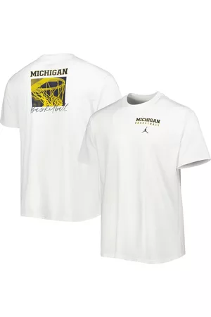Jordan Men's Brand Michigan Wolverines Basketball Movement Max90 T-shirt
