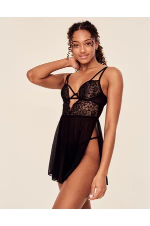 GG Embroidery Lingerie Set