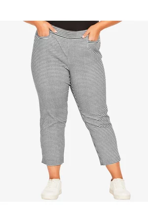 Avenue Women Stretch Pants - Plus Size Super Stretch Crop Pants