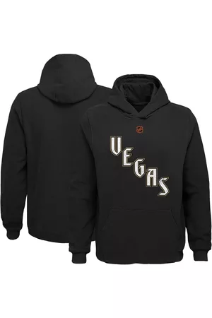 Outerstuff Boys Hoodies - Youth Boys Vegas Golden Knights Special Edition 2.0 Primary Logo Fleece Pullover Hoodie