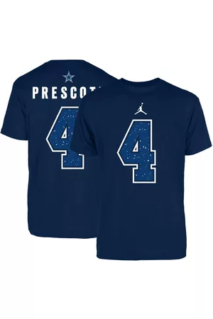 Jordan Men's Brand Dak Prescott Dallas Cowboys Name and Number T-shirt