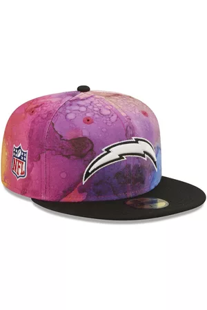 New Era Men Hats - Men's Pink, Black Los Angeles Chargers 2022 Nfl Crucial Catch 59FIFTY Fitted Hat