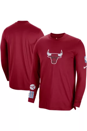 Nike Men's Chicago Bulls 2022/23 City Edition Pregame Warmup Long Sleeve Shooting Shirt