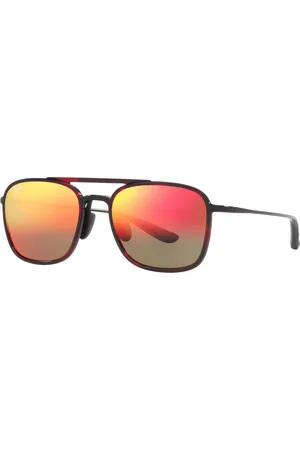 Maui Jim Unisex Keokea 55 Sunglasses, MJ00068355-z