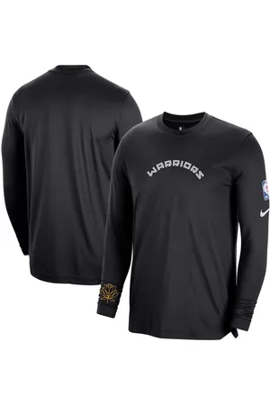 Nike Men's Golden State Warriors 2022/23 City Edition Pregame Warmup Long Sleeve Shooting Shirt