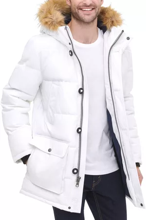 Tommy Hilfiger Men's Heavyweight Long Snorkel Coat