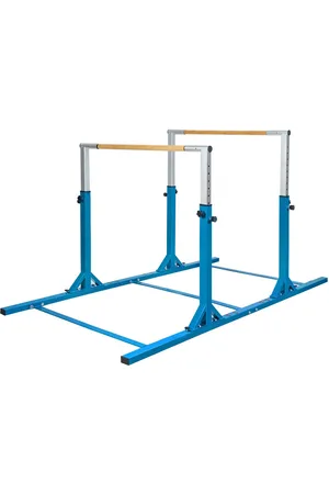 Costway Kids Gymnastics Parallel Bars Double Horizontal Bars Adjustable