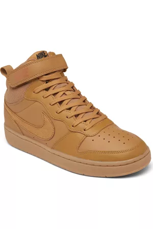 Leased Nike Big Boys Court Borough Mid 2 Casual Sneakers from Finish Line