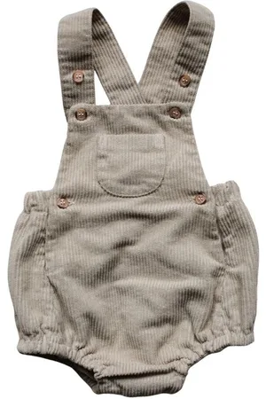 The Simple Folk Baby Cotton Corduroy Overall Romper