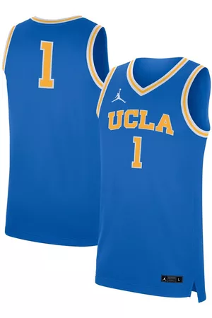 Jordan Men's Brand #1 Blue Ucla Bruins Replica Basketball Jersey