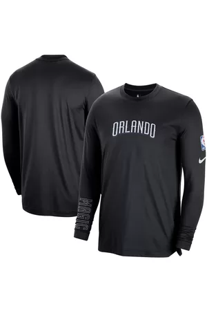 Men's Nike Black Orlando Magic 2022/23 City Edition Pregame Warmup Long  Sleeve Shooting Shirt