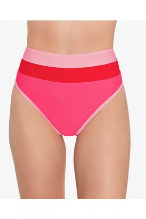 Salt + Cove Women High Waisted Bikinis - Juniors' Colorblocked High-Waist Bikini Bottoms, Created for Macy's Women's Swimsuit