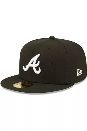 New Era Men Hats - Men's Atlanta Braves Team Logo 59FIFTY Fitted Hat