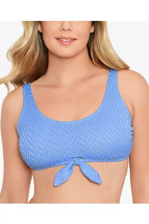 Salt + Cove Women Bikini Tops - Juniors' Tie-Front Bralette Bikini Top, Created for Macy's Women's Swimsuit