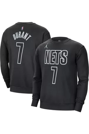 Jordan Men's Brand Kevin Durant Brooklyn Nets Statement Name and Number Pullover Sweatshirt