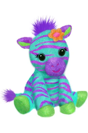 First And Main FantaZOO 10 Inch Plush, Zena Zebra