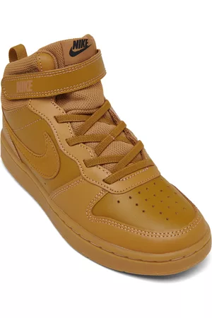 Leased Nike Little Kids Court Borough Mid 2 Stay-Put Closure Casual Sneakers from Finish Line