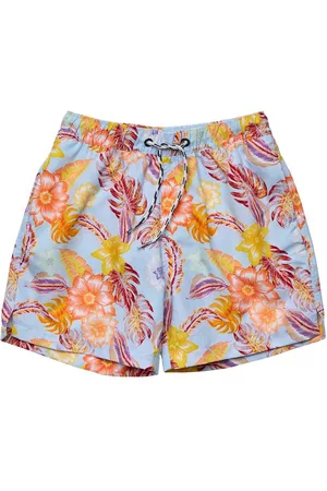 Snapper Rock ToddlerChild Boys Boho Tropical Sustainable Volley Board Short