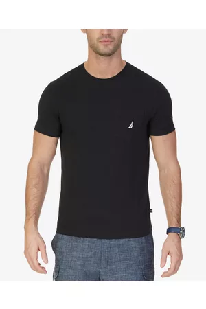 Nautica Men T-Shirts - Men's Classic-Fit Solid Crew Neck Pocket T-Shirt