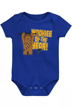 Outerstuff Infant Boys and Girls St. Louis Blues Star Wars Wookie of the Year Bodysuit