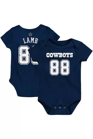 Outerstuff Infant Boys and Girls CeeDee Lamb Dallas Cowboys Mainliner Player Name and Number Bodysuit
