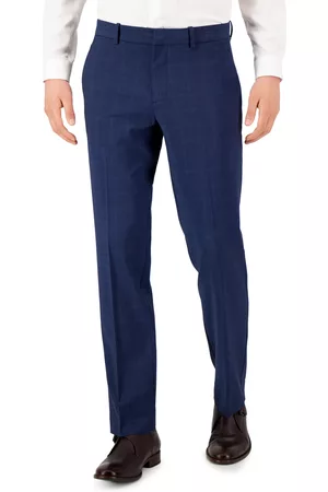 Perry Ellis Men Stretch Pants - Men's Modern-Fit Stretch Solid Resolution Pants