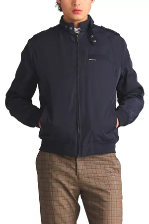 MEMBERS ONLY Big & Tall Heavy Iconic Racer Quilted Lining Jacket (Slim Fit)