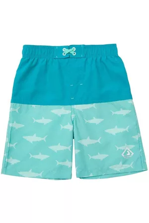 Rokka & rolla Boys Swim Shorts - Toddler Boys' Swim Trunks with Mesh Liner Upf 50+